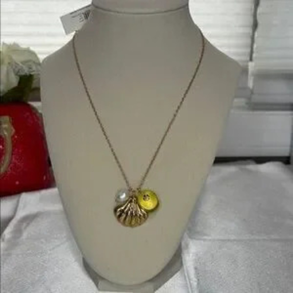 NWT Tory Burch gold necklace